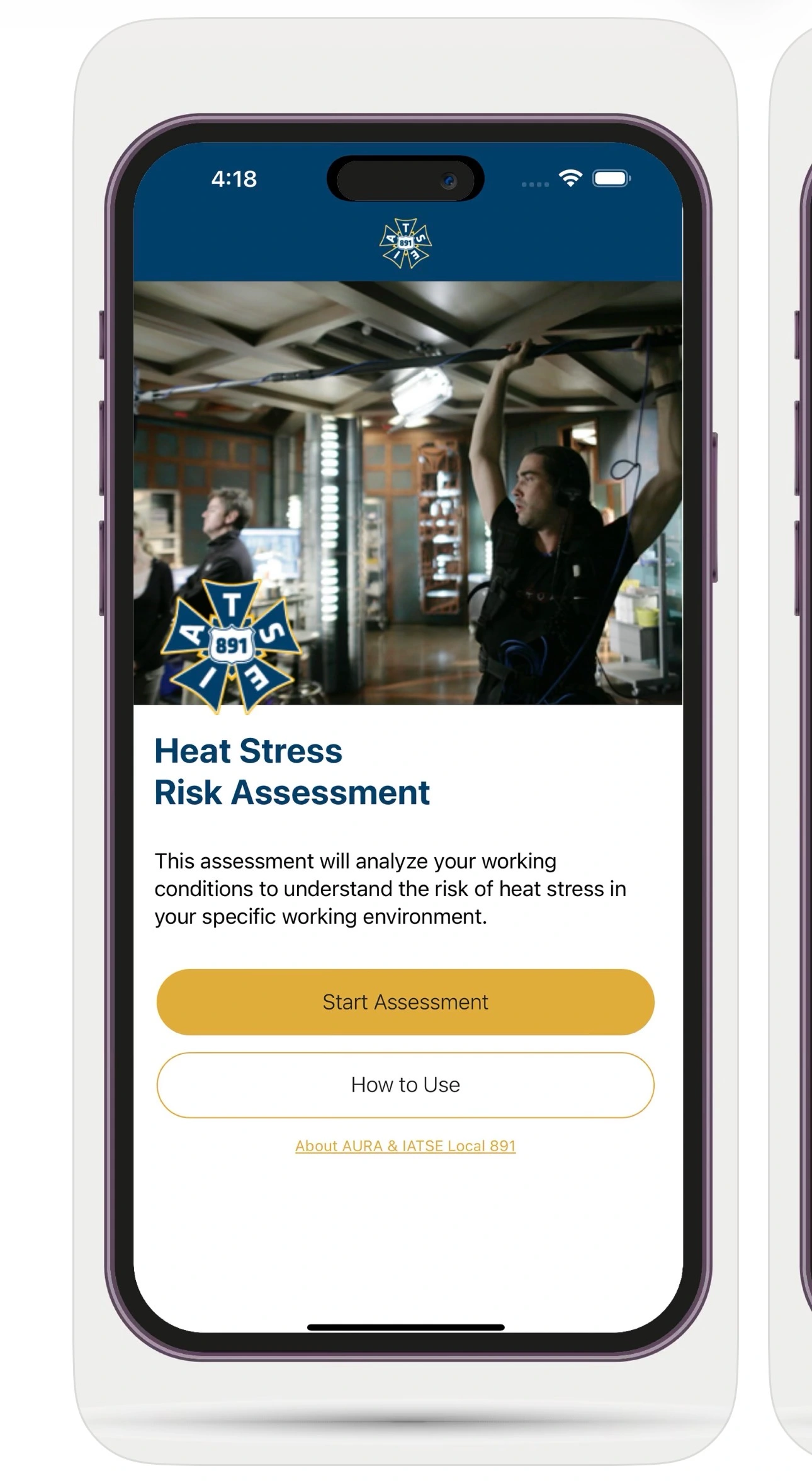 HeatStress Calculator by IATSE (IATSE + AURA + York&Chapel Project)